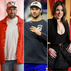 Travis Kelce Congratulates Buffalo Bills Quarterback Josh Allen on Engagement to Hailee Steinfeld