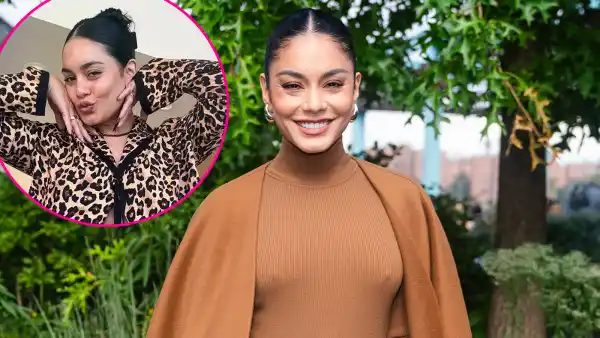 Vanessa Hudgens Cheetah Pajamas are So Cute She Doesnt Want to Change
