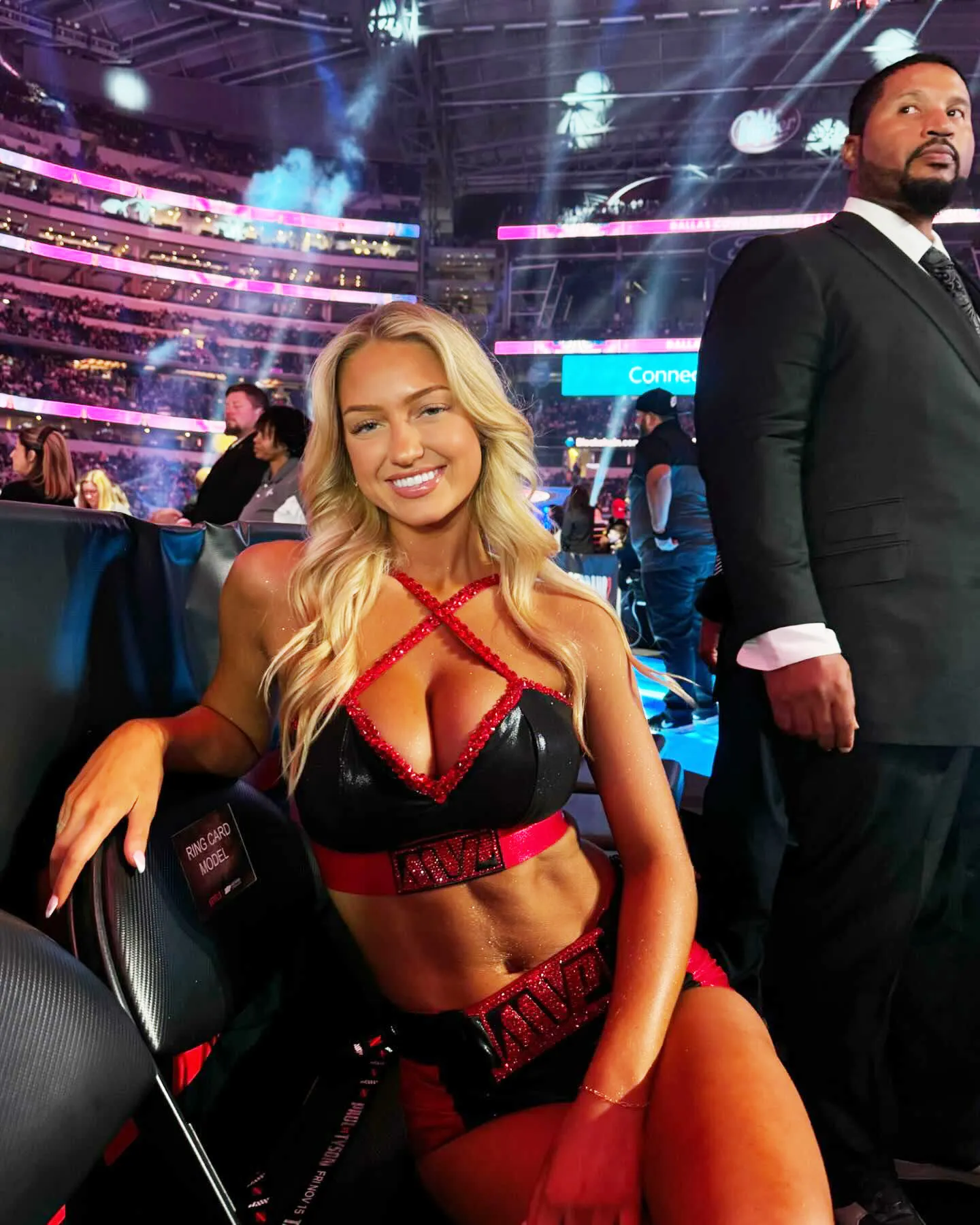 Viral Ring Girl From Tyson Paul Fight Says Instagram DMs Have Been Flooded Sydney Thomas
