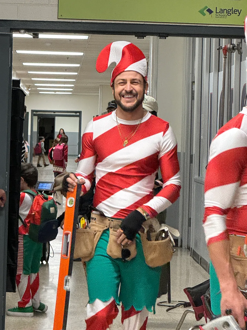 What&rsquo;s a Hallmark Holiday Movie Set Like? Us Takes You Behind-the-Scenes on &lsquo;Three Wiser Men and a Boy&rsquo;