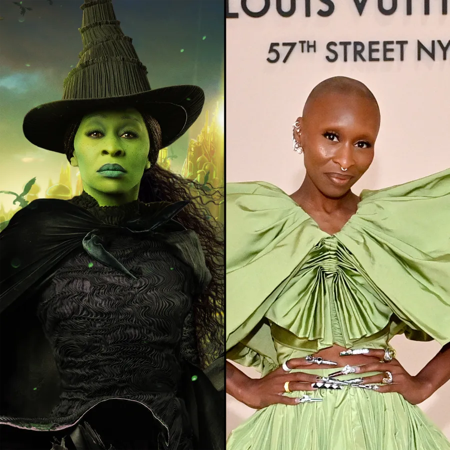 Wicked Characters vs Their Actors in Real Life Cynthia Erivo Elphaba 0338