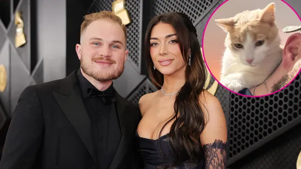 Zach Bryan Poses With Brianna Chickenfry s Cat After Stealing It 0284