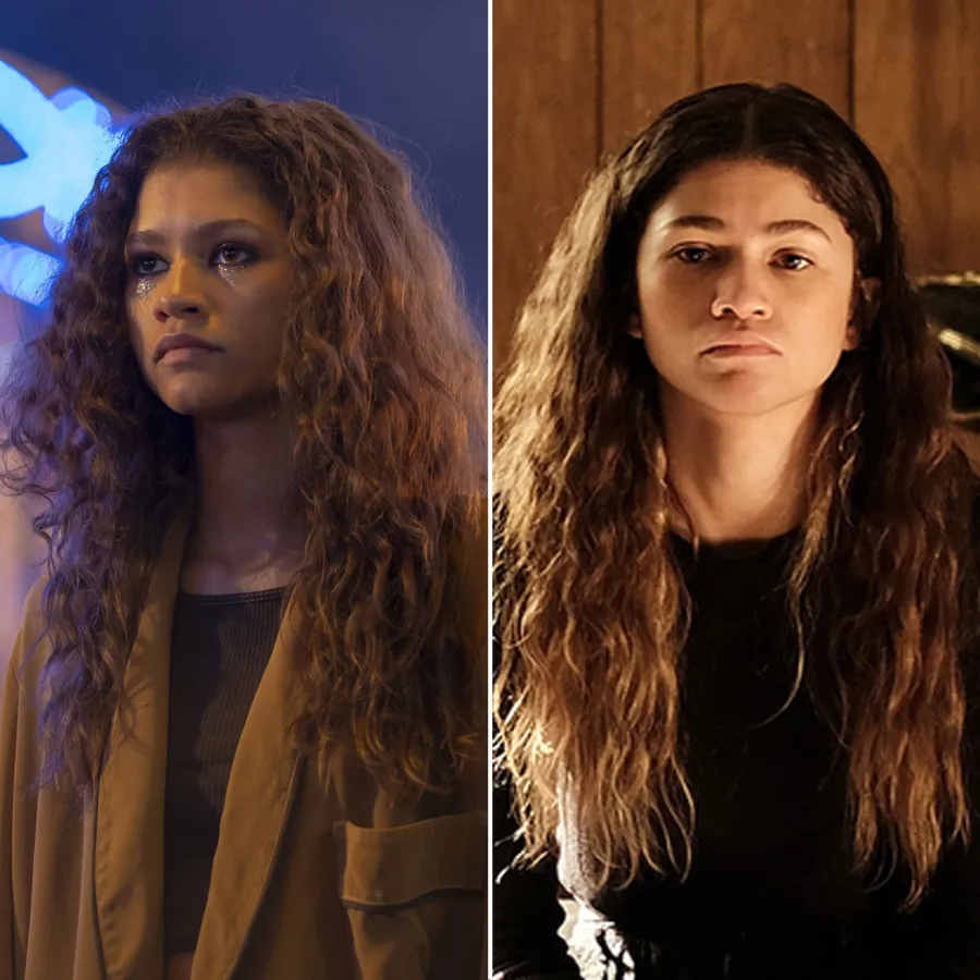 Zendaya 01 Euphoria Cast Then and Now