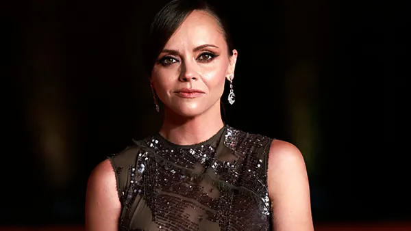 US actress Christina Ricci attends the 3rd Annual Academy Museum Gala at the Academy Museum of Motion Pictures in Los Angeles, December 3, 2022. (Photo by Michael TRAN / AFP) (Photo by MICHAEL TRAN/AFP via Getty Images)