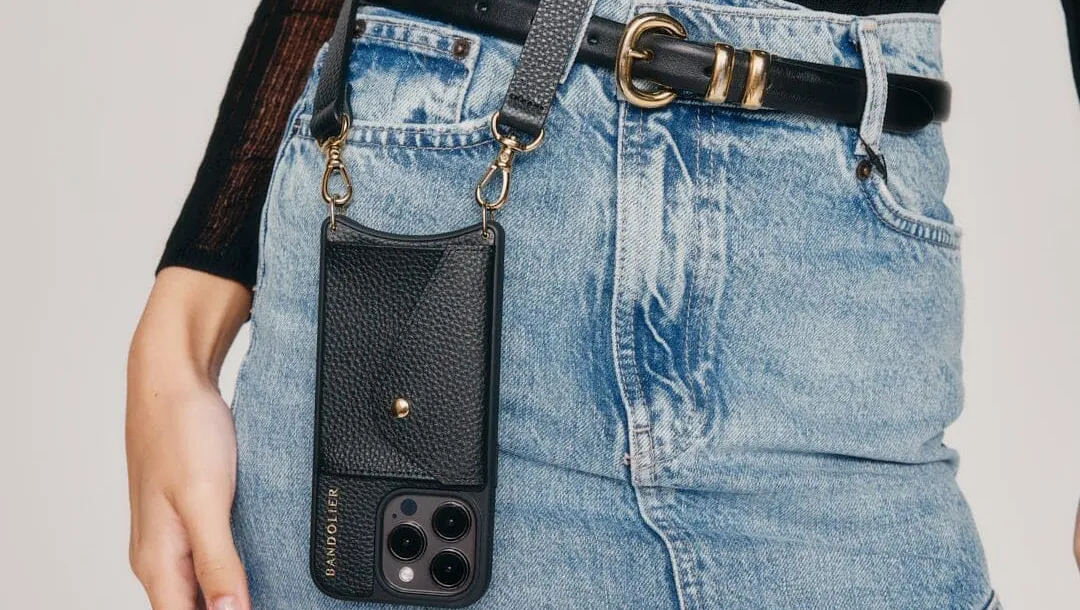 Bandolier phone case - crossbody phone case