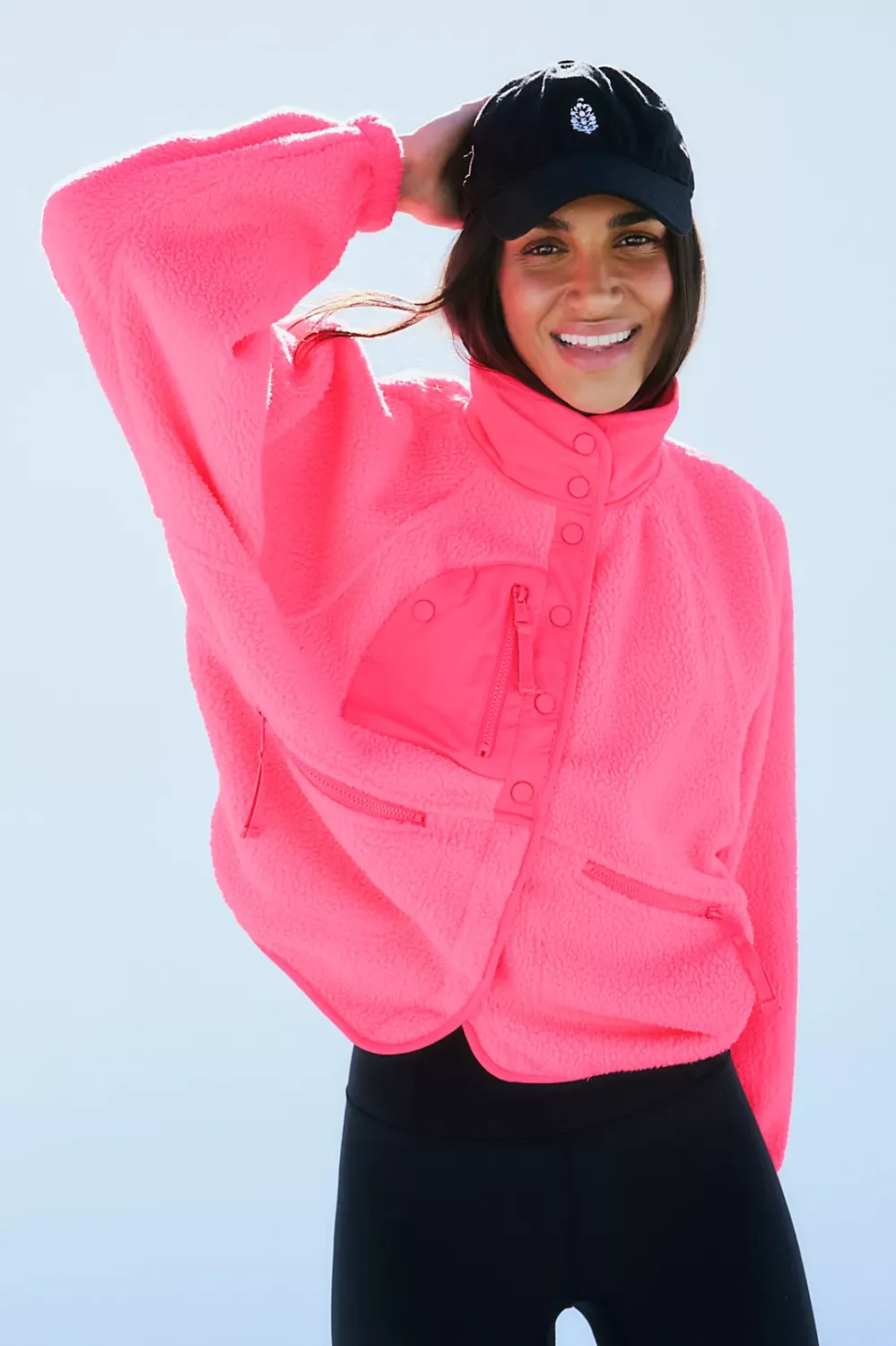 Free People fleece jacket