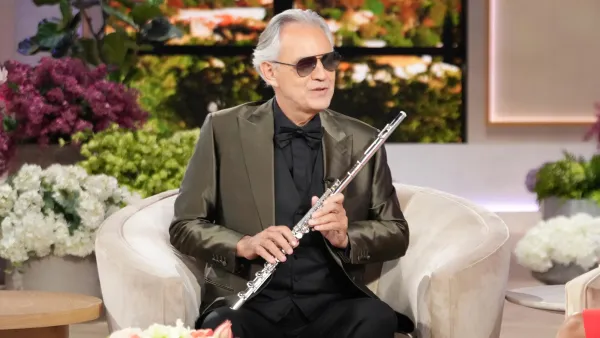 Luxury Handbag Shoppings Backstage Pass Andrea Bocelli Reveals Which Instrument He Plays Before Every Show