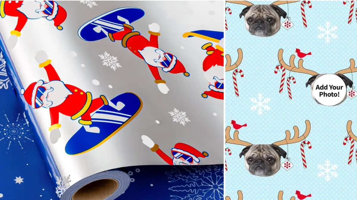 funny wrapping papers