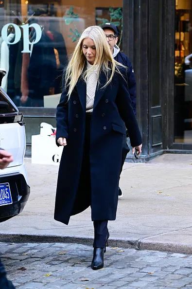 Gwyneth Paltrow is seen on November 25, 2024 in New York City. (