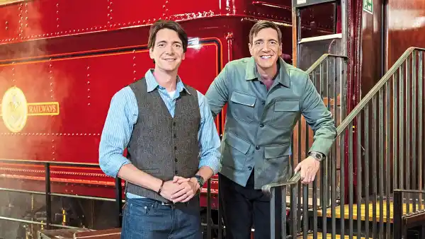 The Weasley Twins Are Back as James and Oliver Phelps on New Series Harry Potter Wizards of Baking