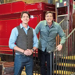 The Weasley Twins Are Back as James and Oliver Phelps on New Series Harry Potter Wizards of Baking