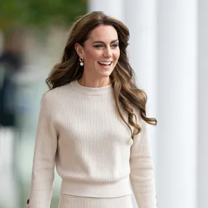 Catherine, Princess of Wales visits Nottingham Trent University to hear how they, and the University of Nottingham, are ensuring their students have the right mental health support around them as they begin the new university year on October 11, 2023 in Nottingham, England.