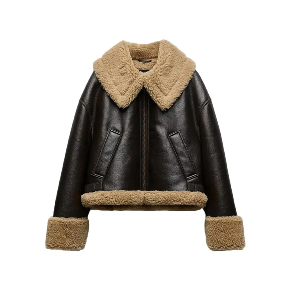 LY Varey Lin Faux Leather Biker Jacket Amazon