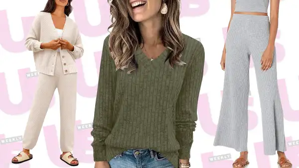 rich mom style loungewear sets, tops and pants