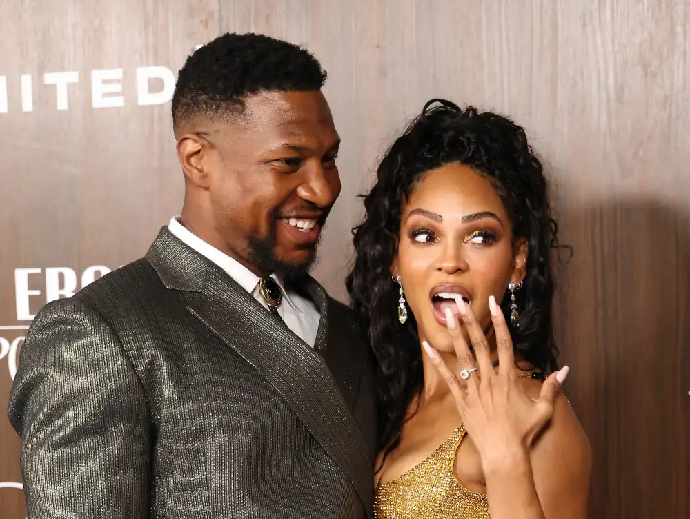 Jonathan Majors and Meagan Good Are Engaged