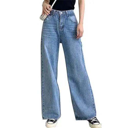Wide-Leg Jeans