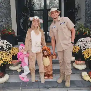 Patrick and brittany mahomes zoo halloween