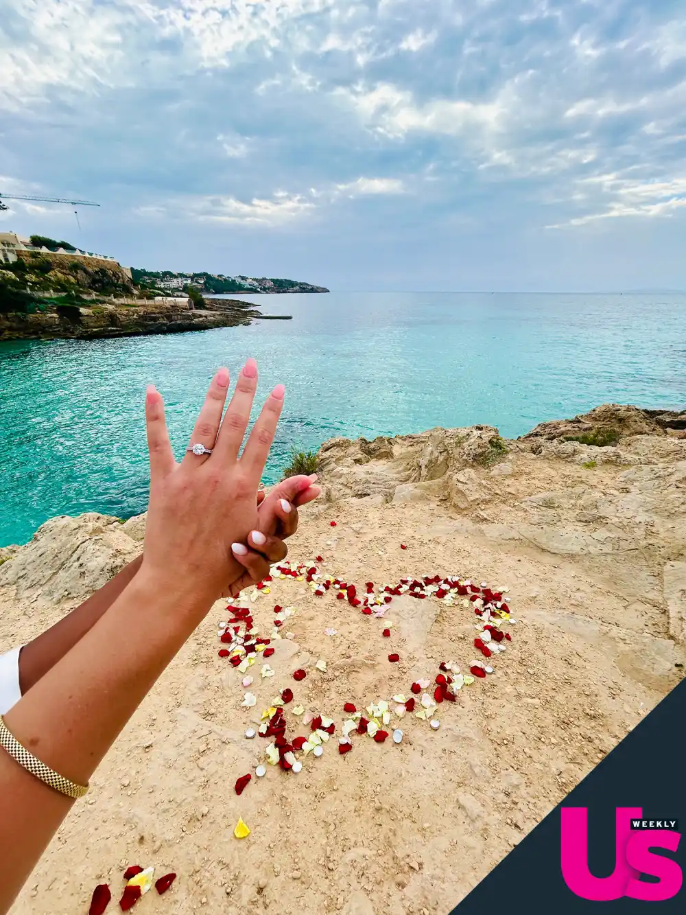 The Valley Jasmine Goode Melissa Marie Take Us Behind the Scenes of Their Romantic Engagement