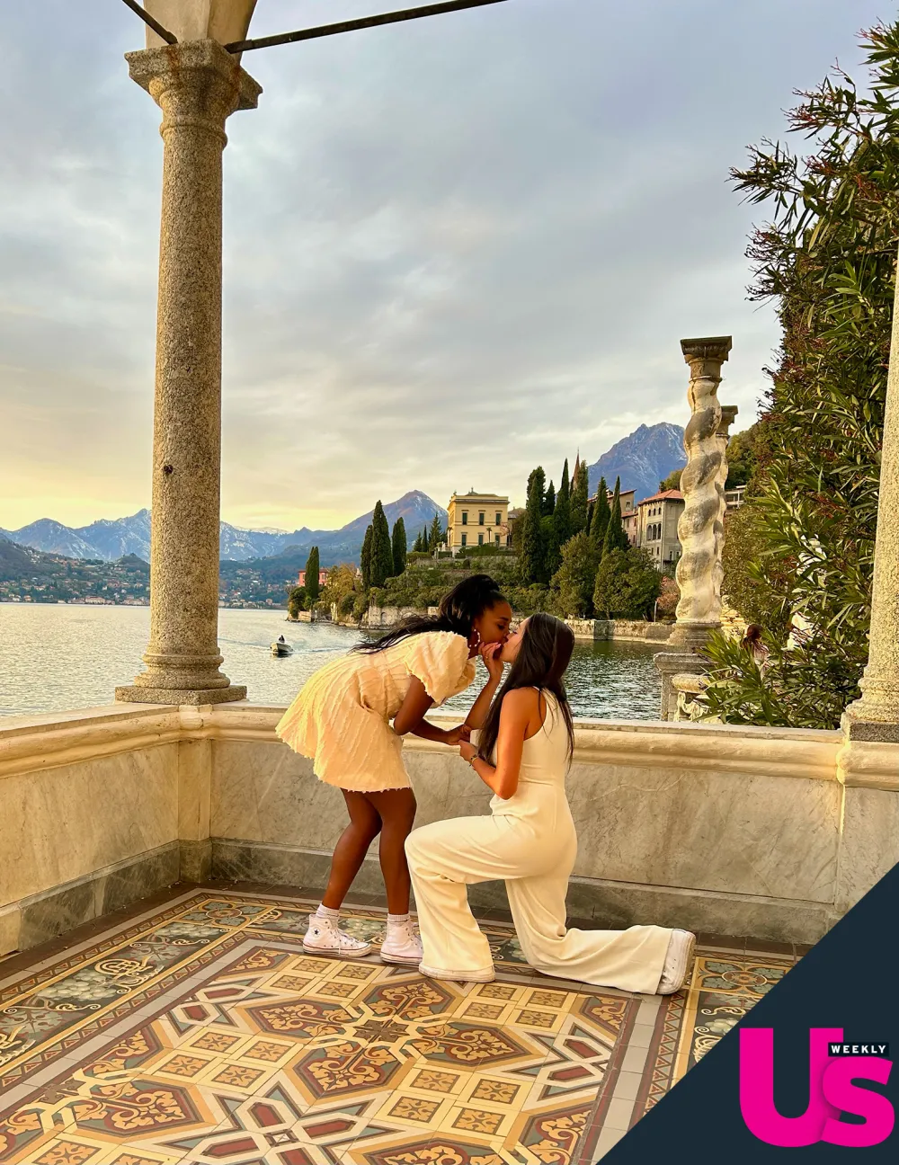 The Valley Jasmine Goode Melissa Marie Take Us Behind the Scenes of Their Romantic Engagement