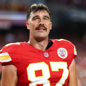 Travis Kelce Jokes He's Been Getting Cooked All Year Over His Mustache