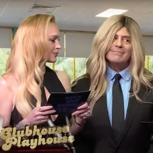 Lindsay Lohan and Lacey Chabert Recreate Iconic Mean Girls Scene