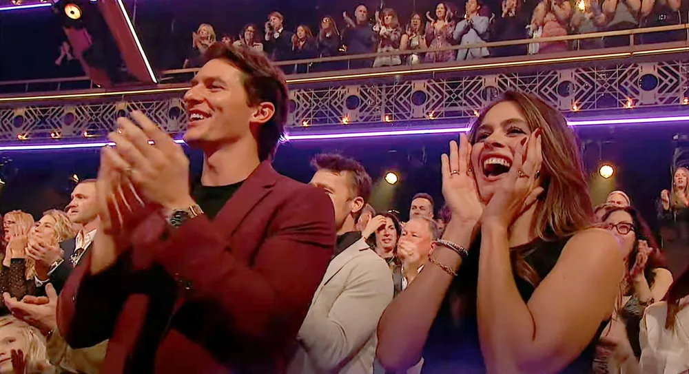 Bachelorettes Tanner Courtad Saw Julianne Houghs Man in Finance Dance on DWTS Before Dinner