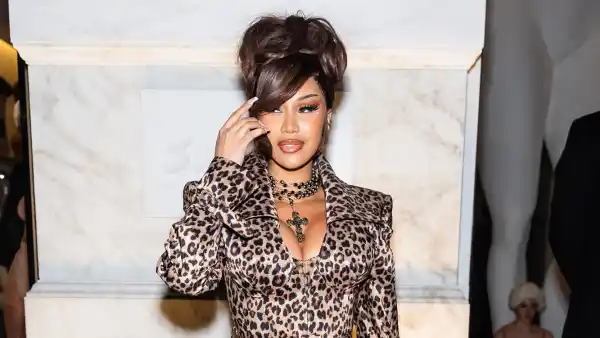 Celebs in Cheetah Print Cardi B