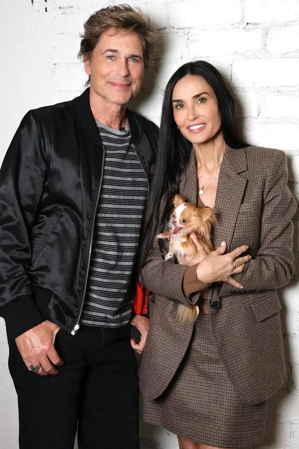 Demi Moore Gushes Over Her Surprise 80s Reunion With Saint Elmos Fire Costar Rob Lowe