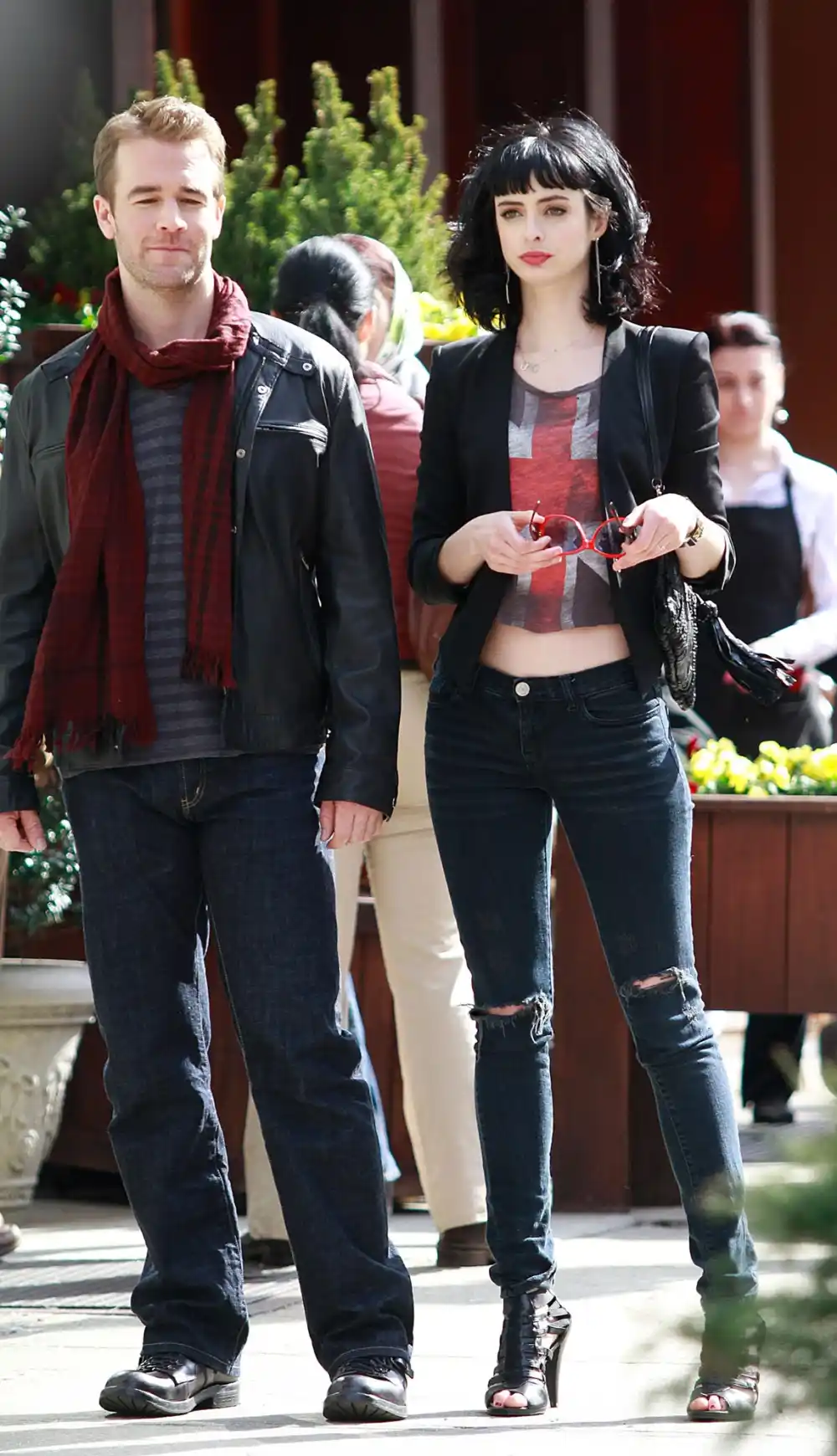 Krysten Ritters Favorite Memory Working With James Van Der Beek Still Makes Her Laugh