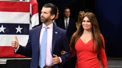 Donald Trump Jr Breaks Silence on Kimberly Guilfoyle Split