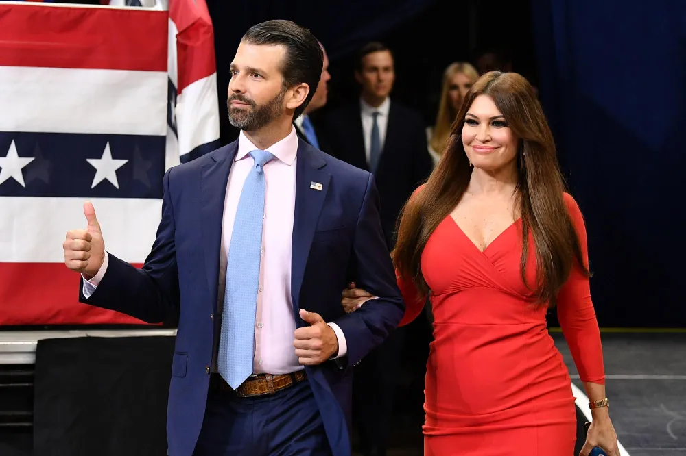Donald Trump Jr Breaks Silence on Kimberly Guilfoyle Split