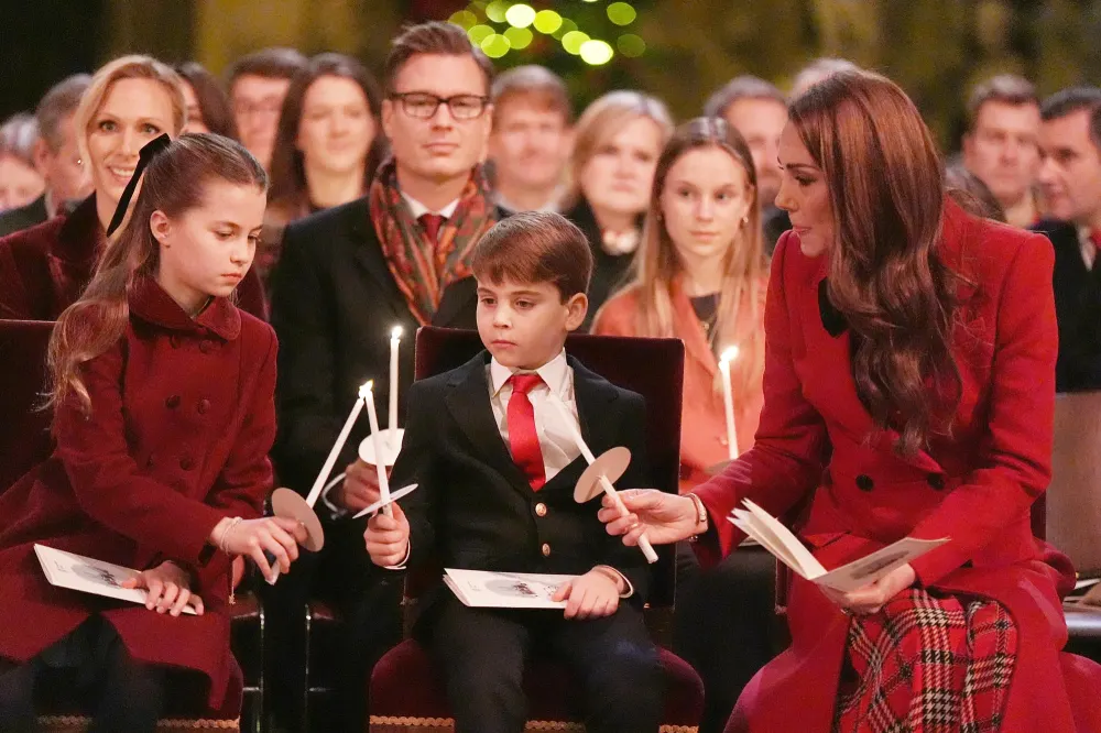 Kate Middleton Reveals Son Louis 6 Kept Secret From Charlotte About Carol Service Surprise