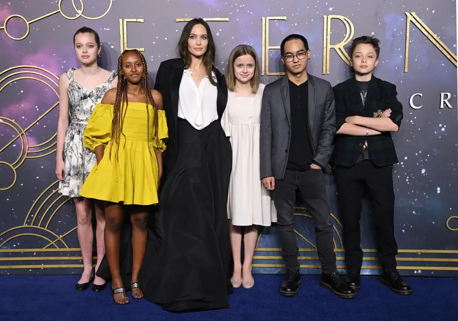 2024 Was The Year We Realized These Celebrity Kids Grew Up The Jolie Pitts Shiloh Zahara Pax Maddox Knox and Vivienne Angelina Jolie and Brad Pitt