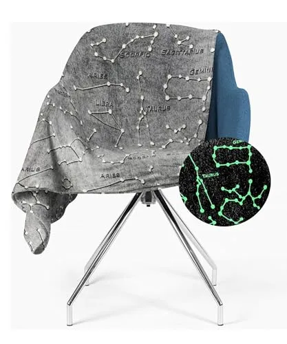 Merhoff & Larkin Glow-in-the-Dark Constellation Blanket