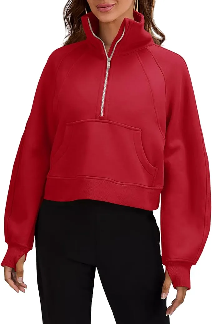 half-zip sweatshirt