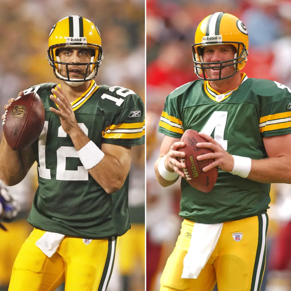 Aaron Rodgers Admits 1st Year in Green Bay With Brett Favre Was Tense