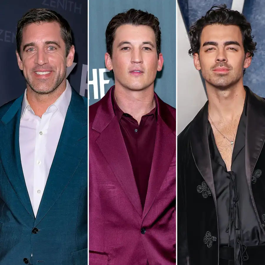 Aaron Rodgers Celebrity Friends Miles Teller Joe Jonas and More Famous Faces in His Inner Circle
