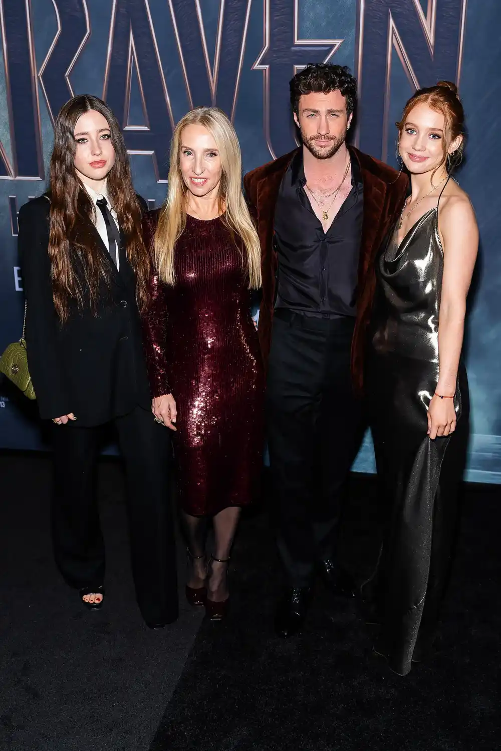 Aaron Taylor-Johnson and Wife Sam Taylor-Johnson Make Rare Appearances With Her Eldest Daughters