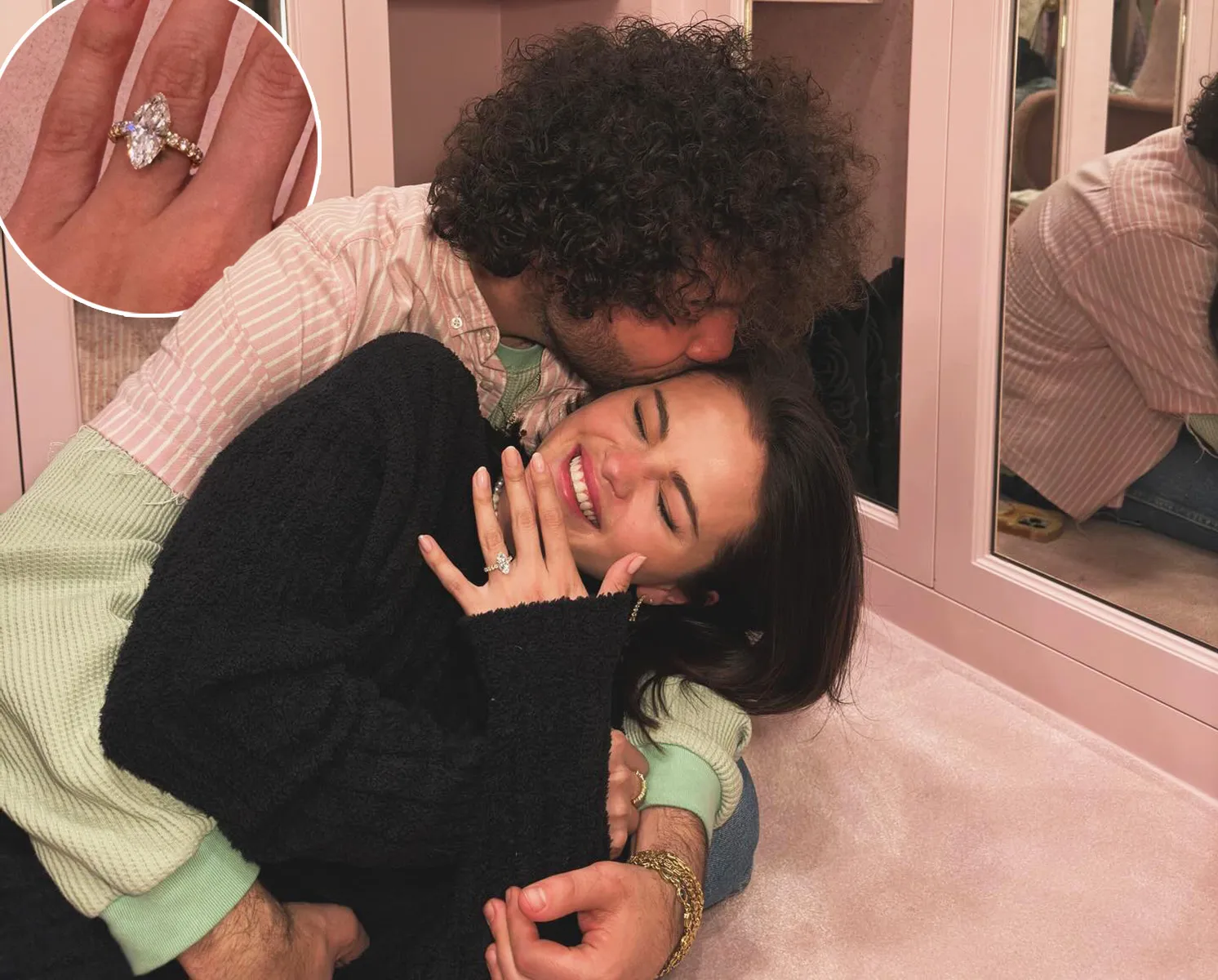 All the Details on Selena Gomez Benny Blanco Marquise Engagement Ring