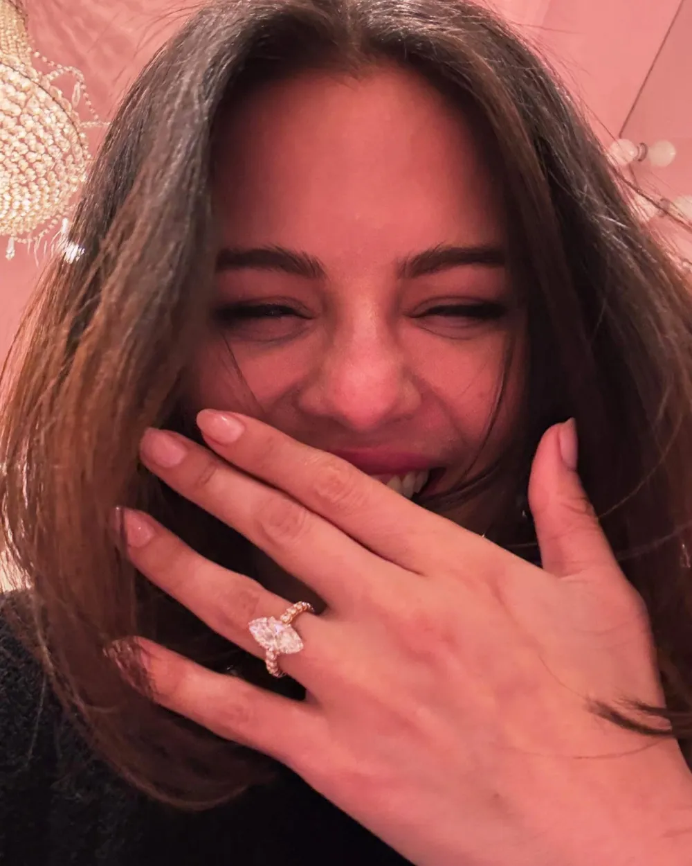 All the Details on Selena Gomez Benny Blanco Marquise Engagement Ring