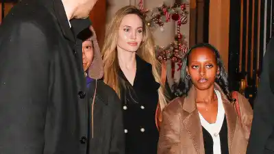 Angelina Jolie and More Celeb Parents Who Had Twinning Style With Their Kids