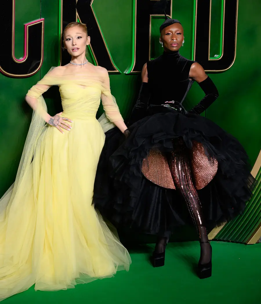 Ariana Grande and Cynthia Erivo Best Red Carpet Moments of 2024