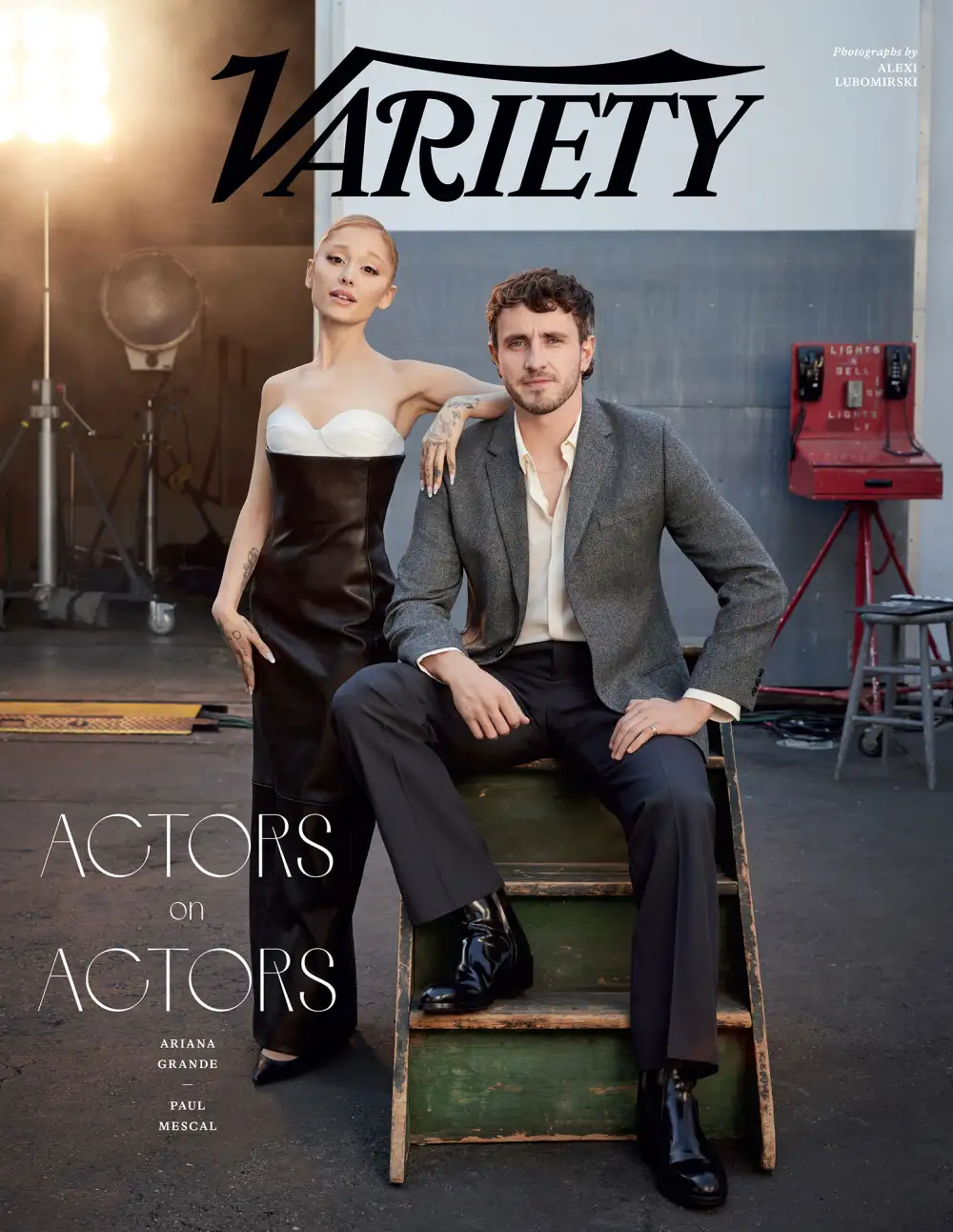 Ariana Grande and Paul Mescal Variety Actors on Actors High Res