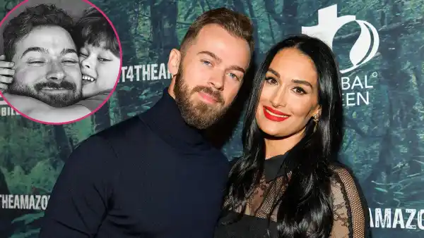 Artem Chigvintsev Shares Black and White Photo With Son Amid Nikki Garcia Divorce