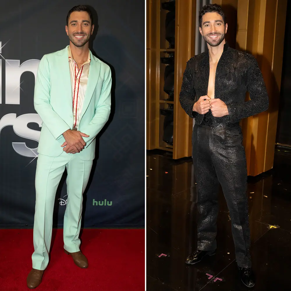 Before and After Joey Graziadei Says He Got Too Thin Quickly During DWTS Season 33