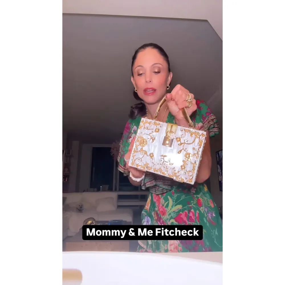 Bethenny Frankel Wears a Knock off Dolce Gabbana Purse