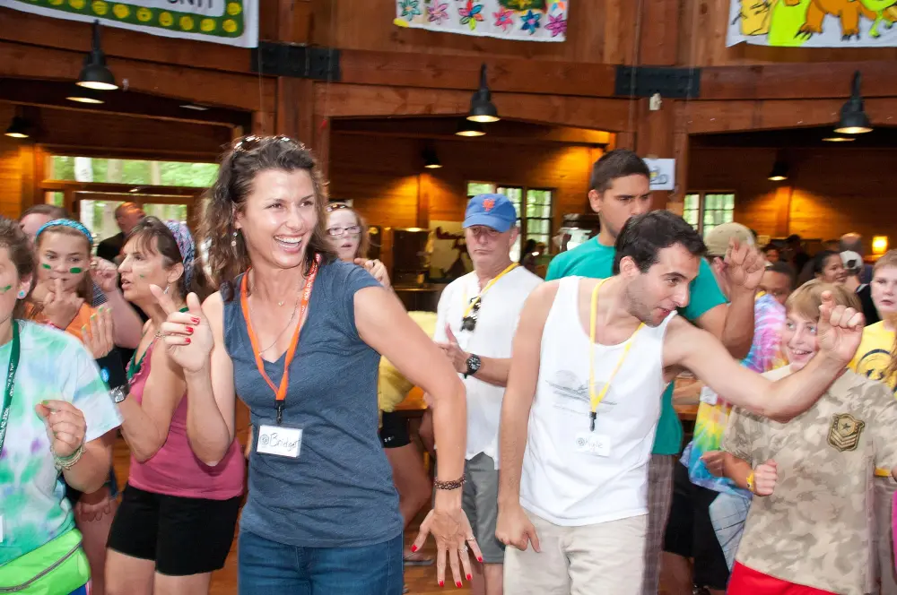 Bridget Moynahan Take Us Back Through Her Biggest On and Off Screen Moments Blue Bloods and More 021courtesy of Hole in the wall camp