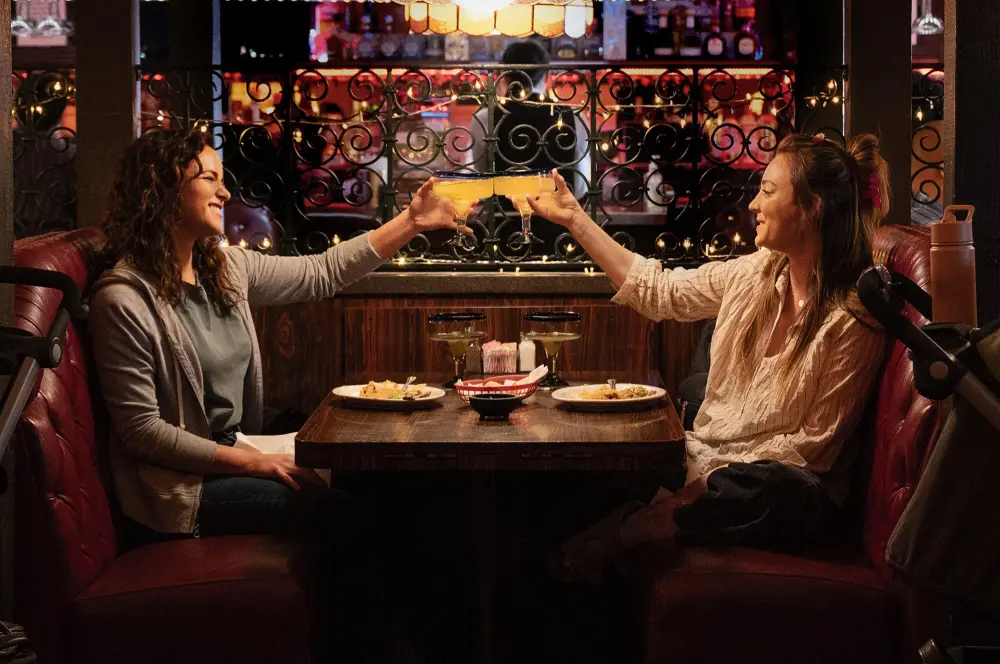 Brooklyn Nine Nine s Melissa Fumero Andy Samberg Are Always Talking About Working Together Again 052