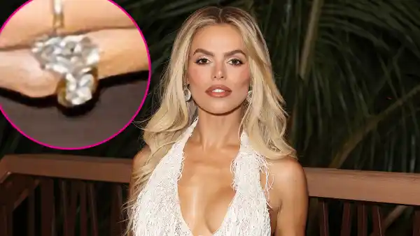 FTR Brooks Nader Makes Engagement Ring From Ex Husband Into 9 Carat Divorce Ring 1