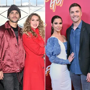 Celebrity Couples Who Starred in Hallmark Channel Movies Together Carlos and Alexa PenaVega Eric Winter and Roselyn Sanchez
